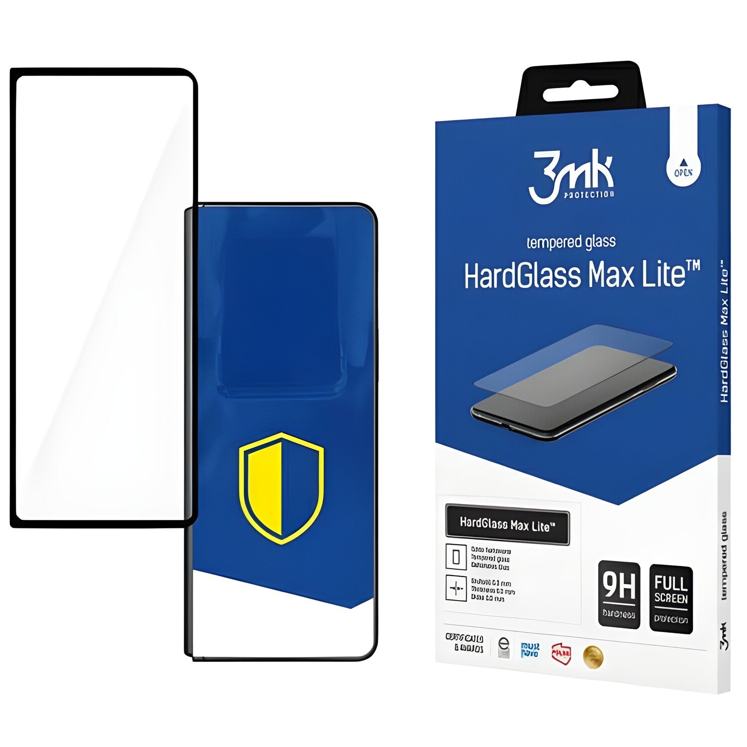 3mk HardGlass zaštitno staklo za Samsung Galaxy Z Fold5 - Crna KP28610