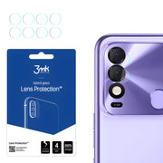 4x Staklo za kameru 3mk za Tecno Spark 8 - Prozirna KP20557