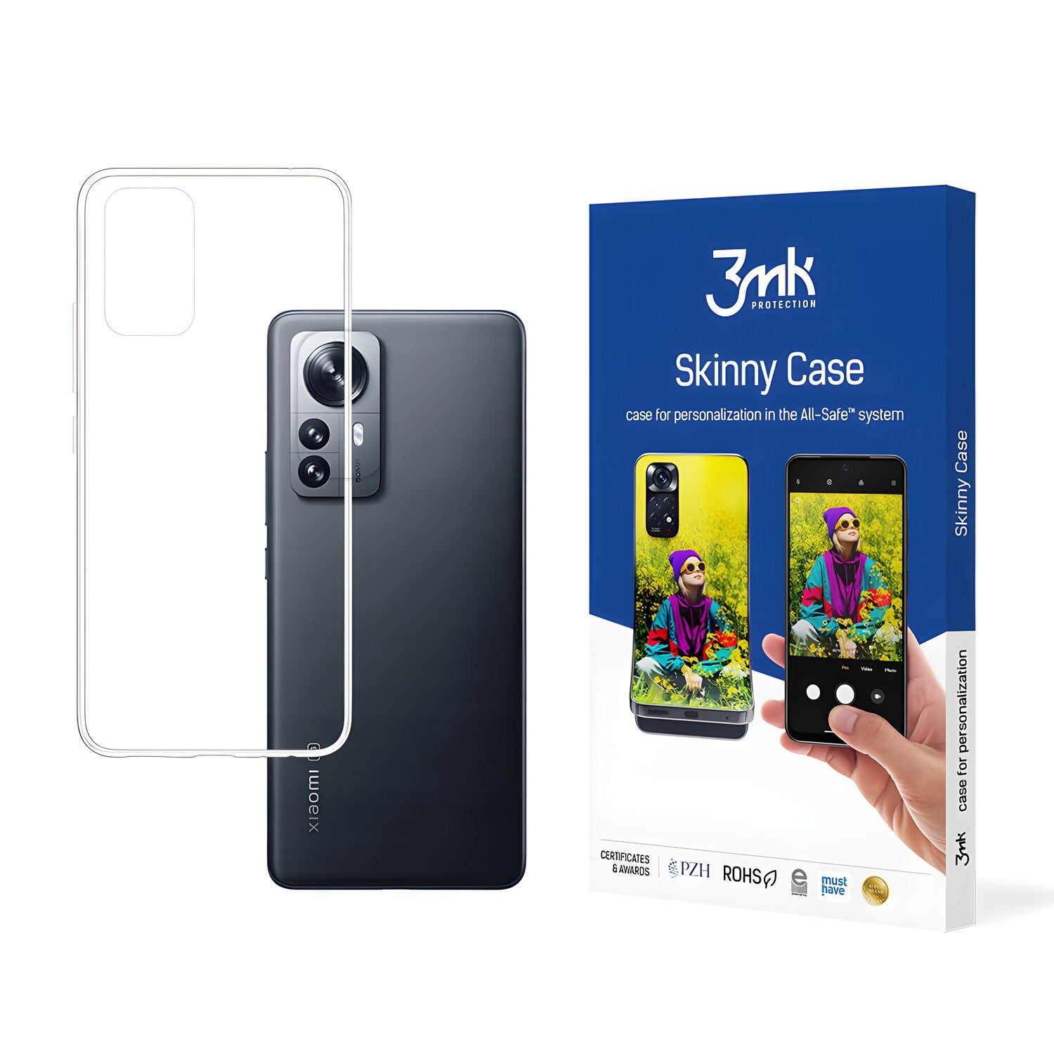 3mk Skinny futrola za Xiaomi 12 Pro - Prozirna KP20340