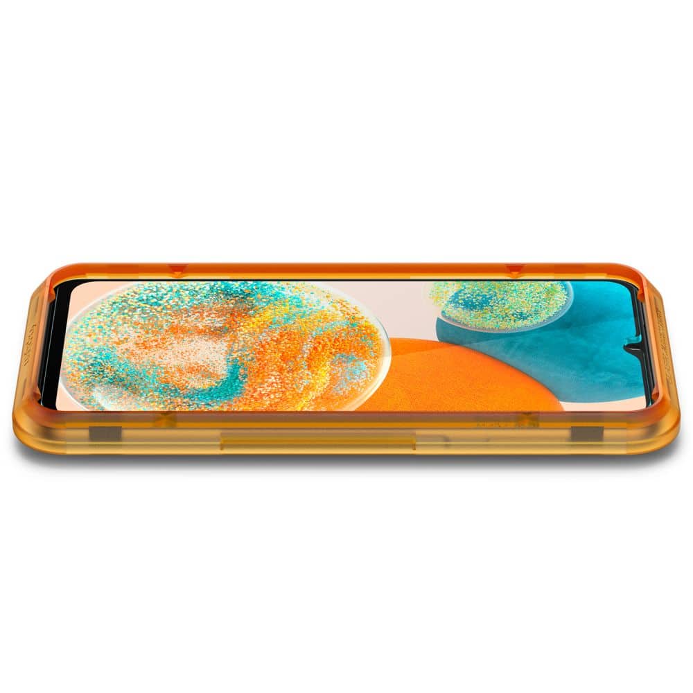 SPIGEN ALM GLAS.TR KALJENO STAKLO 2-KOM ZA SAMSUNG GALAXY A23 5G / LTE (AGL05279) CLEAR
