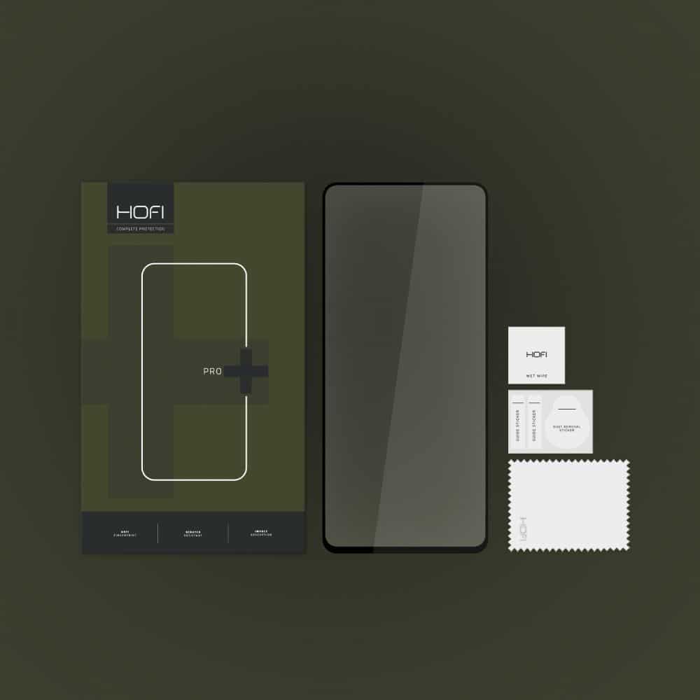 HOFI GLASS PRO+ ZA XIAOMI REDMI NOTE 12 4G/ LTE crno