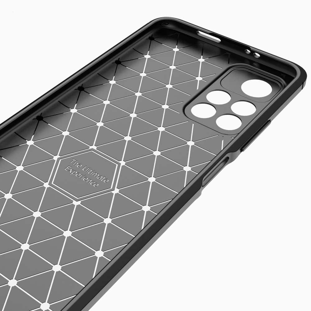 TECH-PROTECT TPUCARBON MASKA ZA XIAOMI REDMI NOTE 11S 5G / POCO M4 PRO 5G CRNA