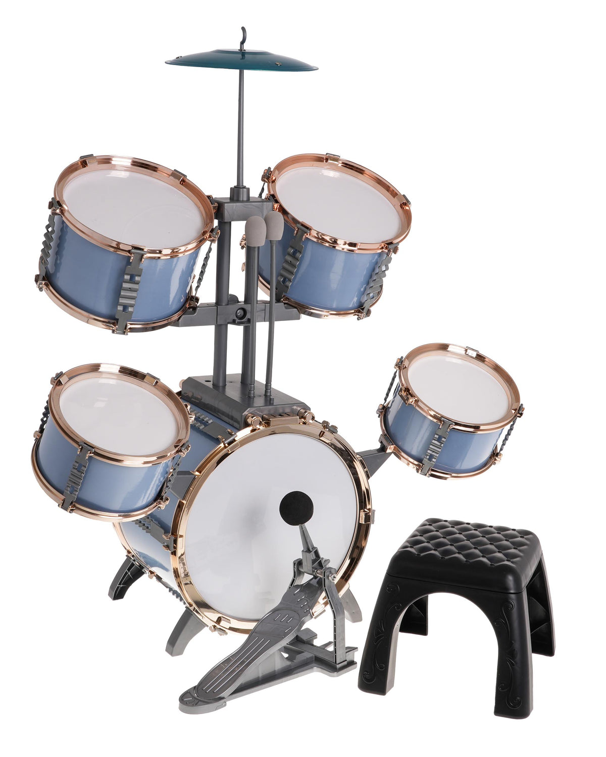Blue Drum Set