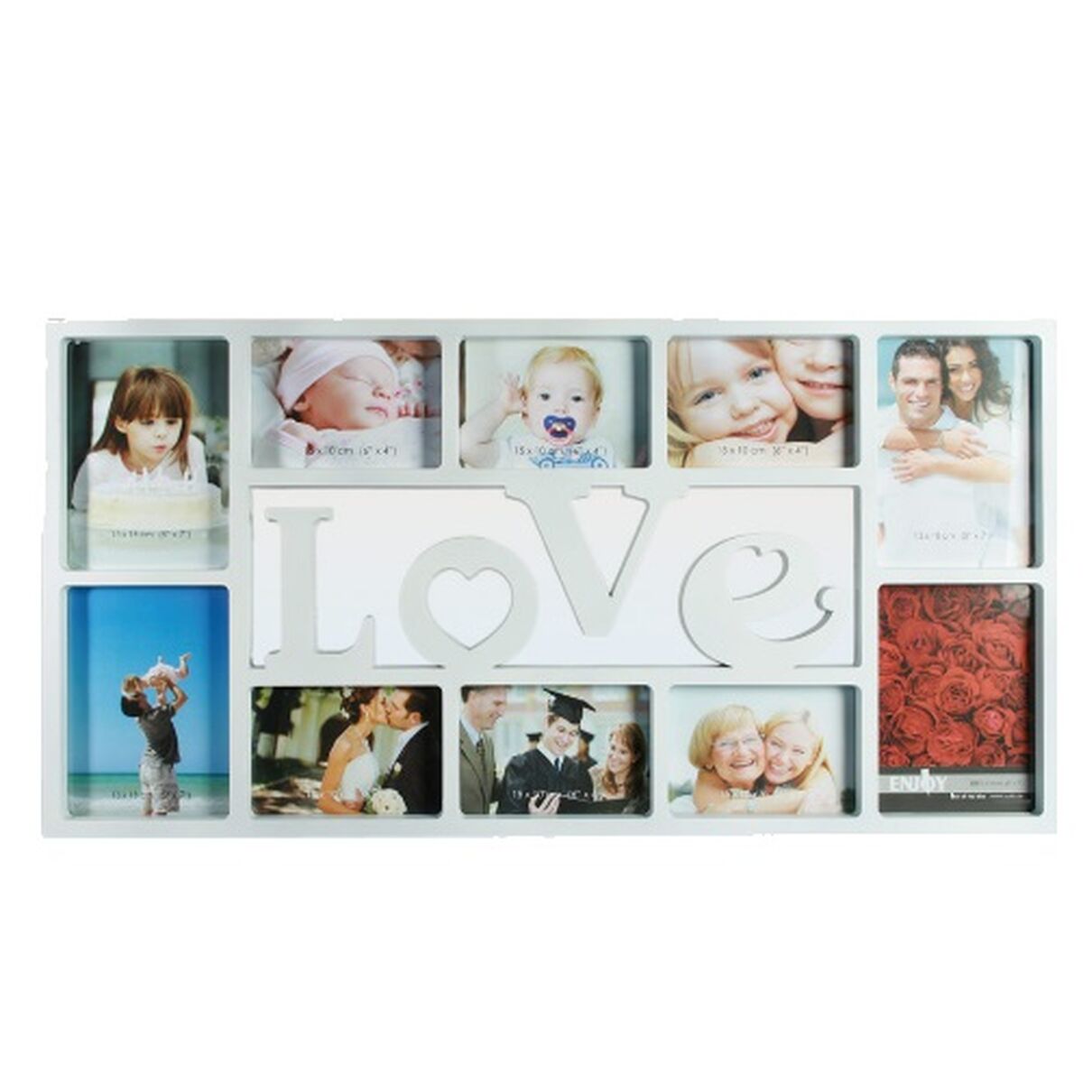 Ramă foto de Perete Romantic Items Drvo 10 fotografijas