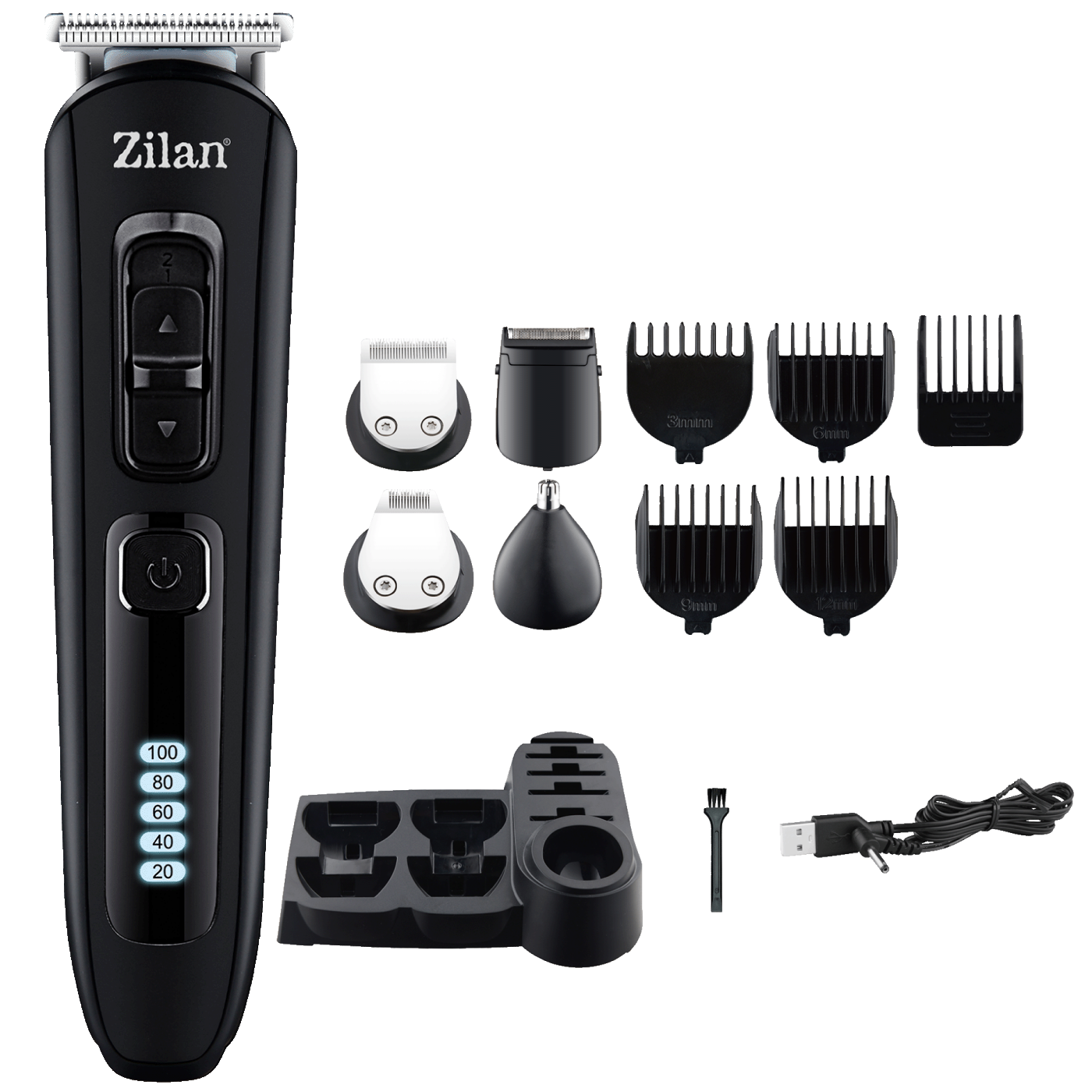 Zilan Aparat za šišanje, brijanje, trimer, 10u1 - ZLN8658/ZLN5919 Uranus