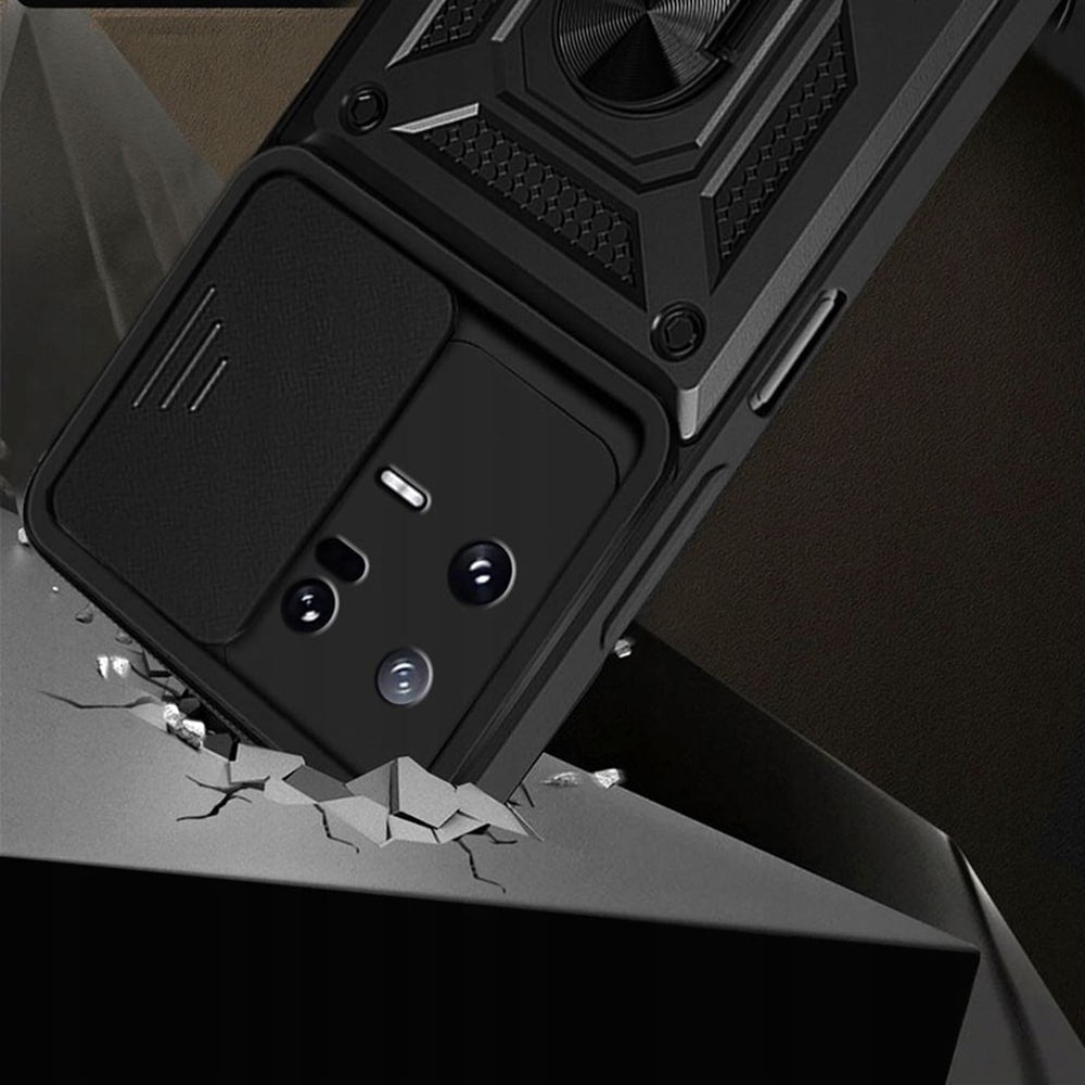 Techsuit - serija CamShield zaštitna maskica za Xiaomi 13 - crna