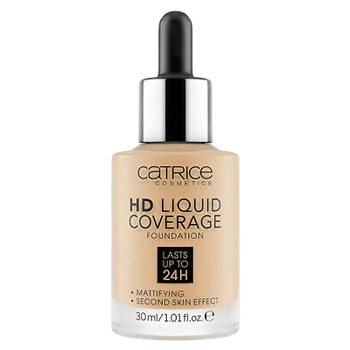 Tekuća Podloga za Šminku Catrice HD Liquid Coverage Nº 032 Nude beige Nº 032-Nude Beige 30 ml