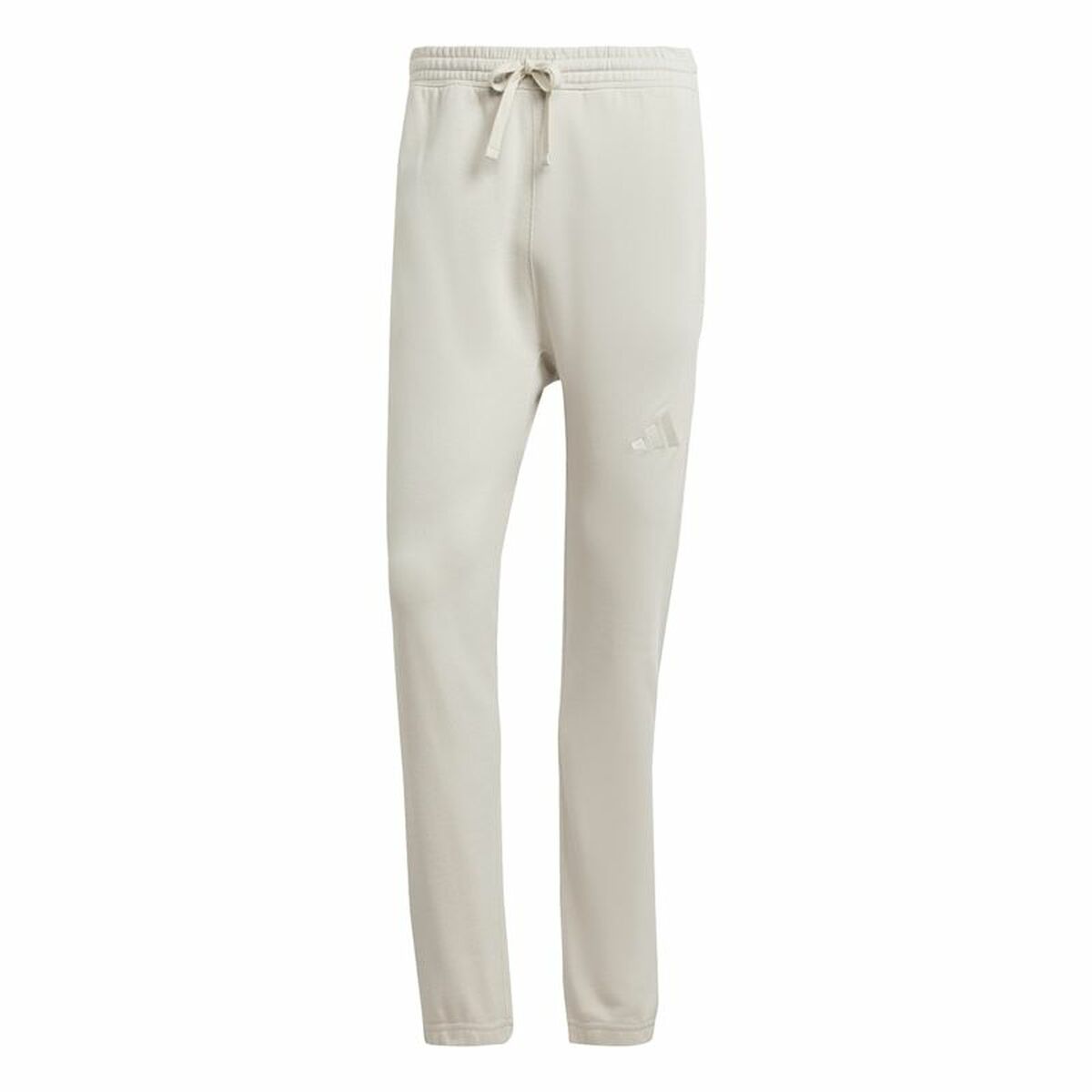 Dlhé športové nohavice Adidas All Szn French Terry Regular Tapered Bijela Bež Moški
