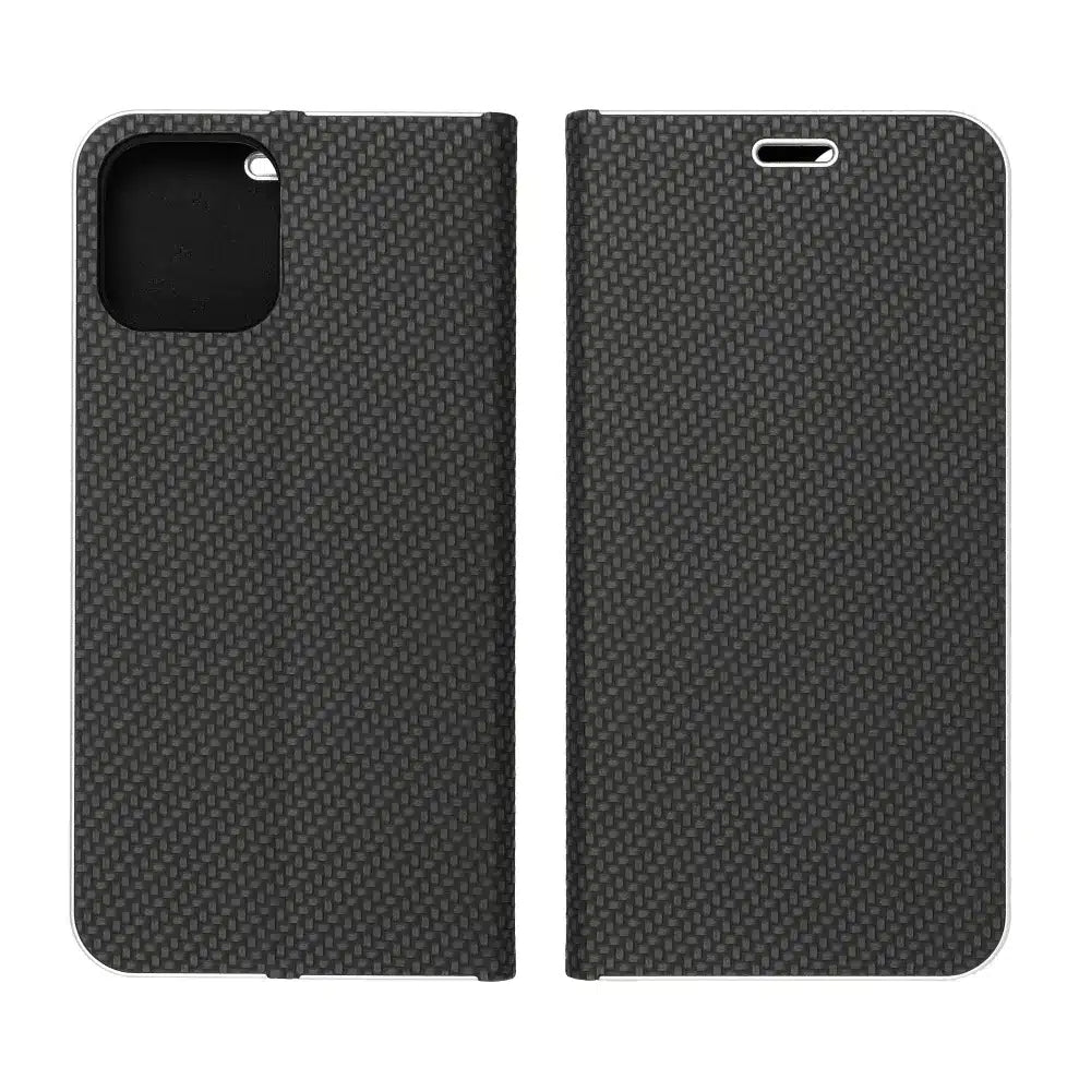 LUNA Book Carbon preklopna futrola za SAMSUNG GALAXY A14 4G crna