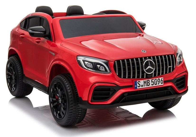 Licencirani auto na akumulator Mercedes GLC 63S QLS 4x4 - dvosjed - Crveni
