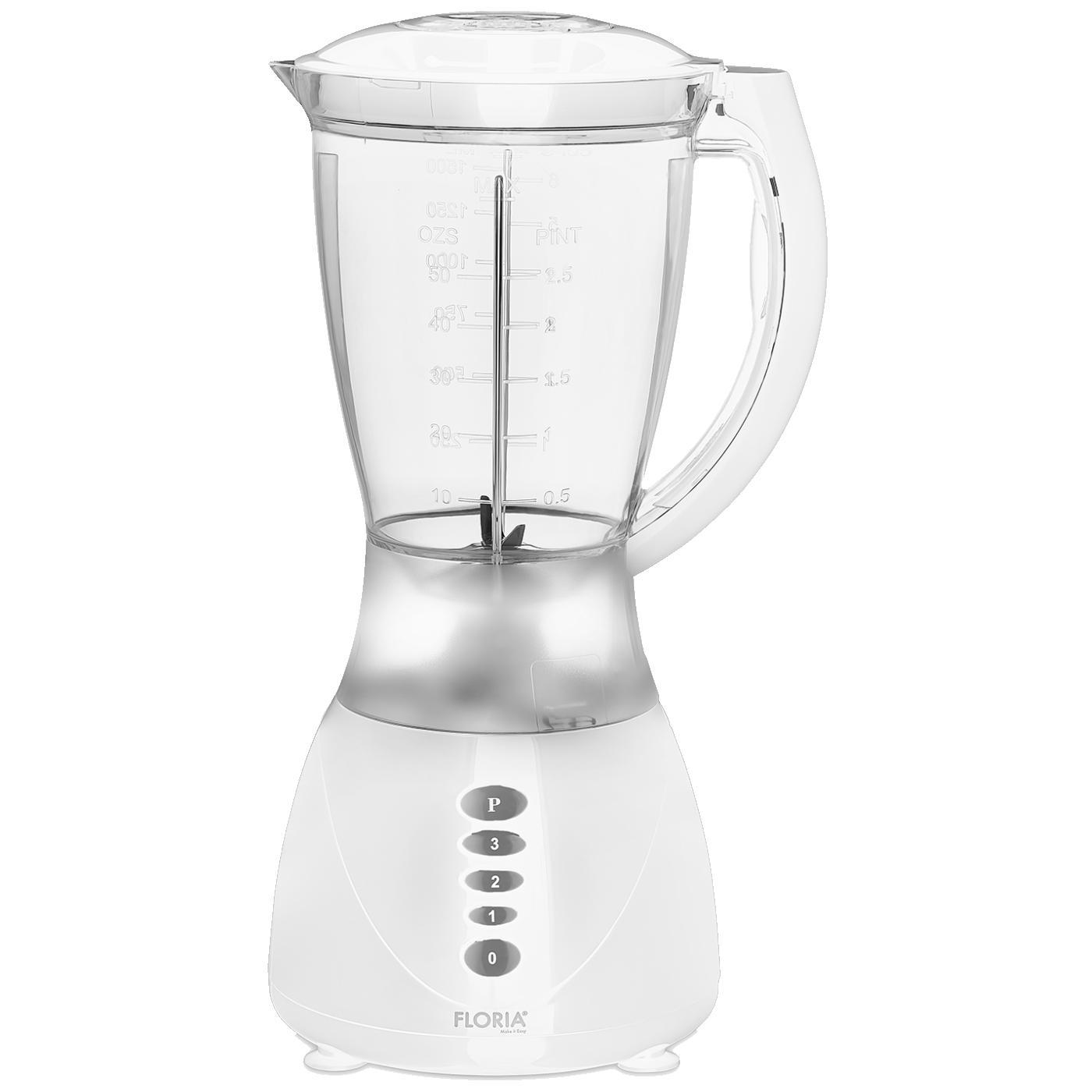 Floria Blender, zapremina 1.5 lit, 300 W, crna - ZLN3080