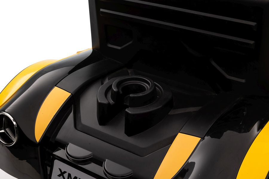 Kamion na akumulator Mercedes XMX622 - žuti