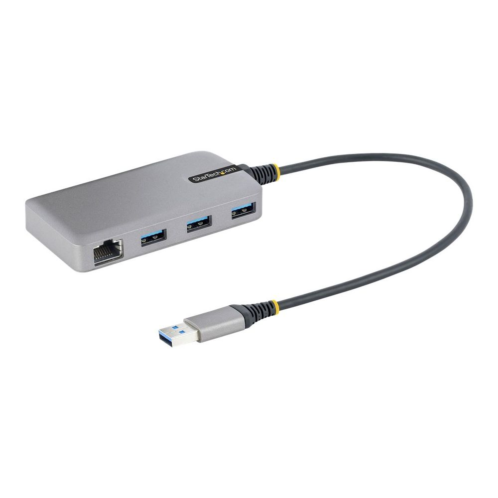 StarTech.com 5G3AGBB-USB-A-HUB priključna stanica i replikator porta za prijenosno računalo Žičano USB 3.2 Gen 1 (3.1 Gen 1) Type-A Sivo