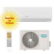 HISENSE KLIMA UREĐAJ 3,5kW KF35XR0E- EXPERT COMFORT Inverter +, za prostor do 35m2, A+++ energetska klasa, R-32