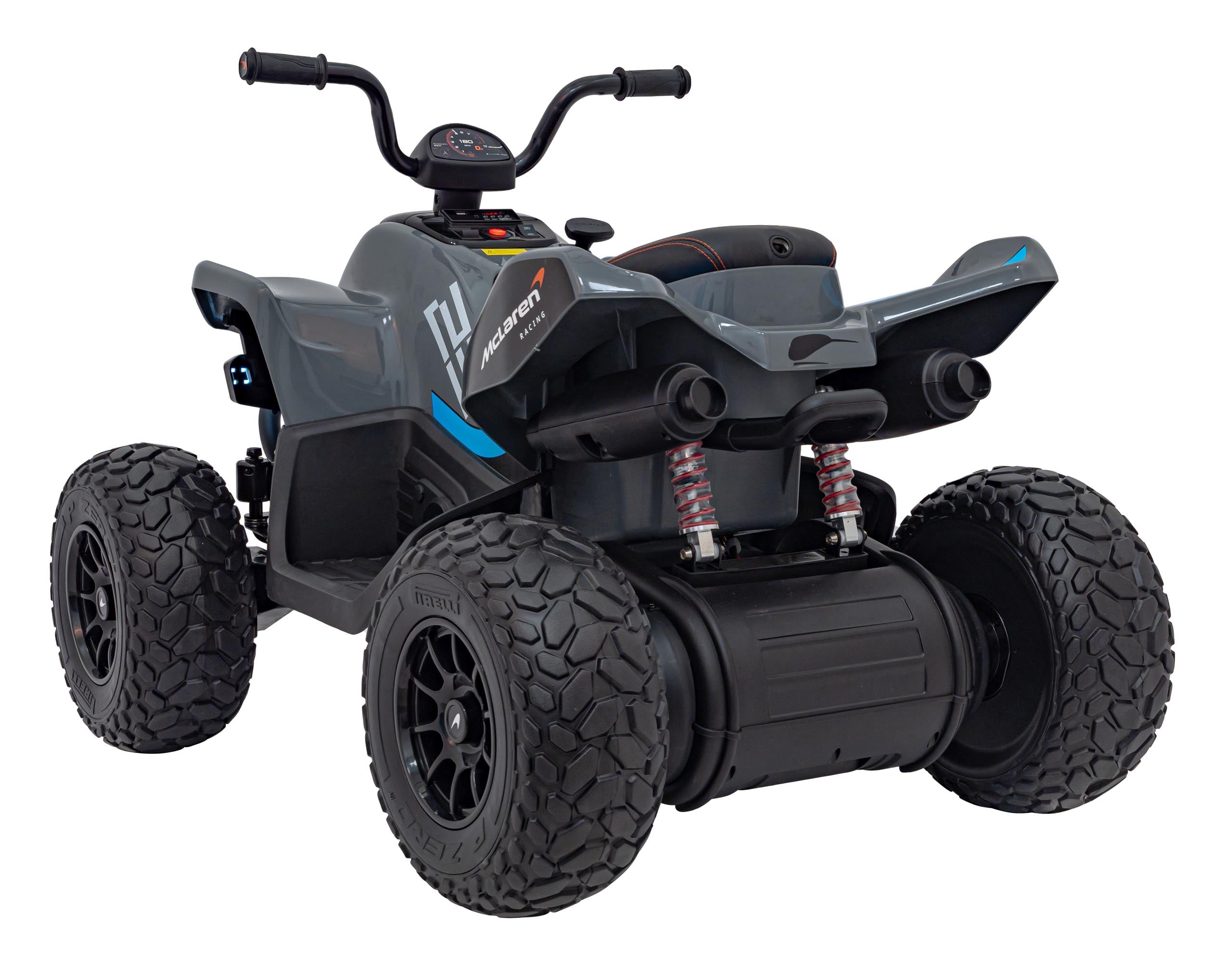 Licencirani quad na akumulator Mclaren Racing MCL 35 4x4- sivi