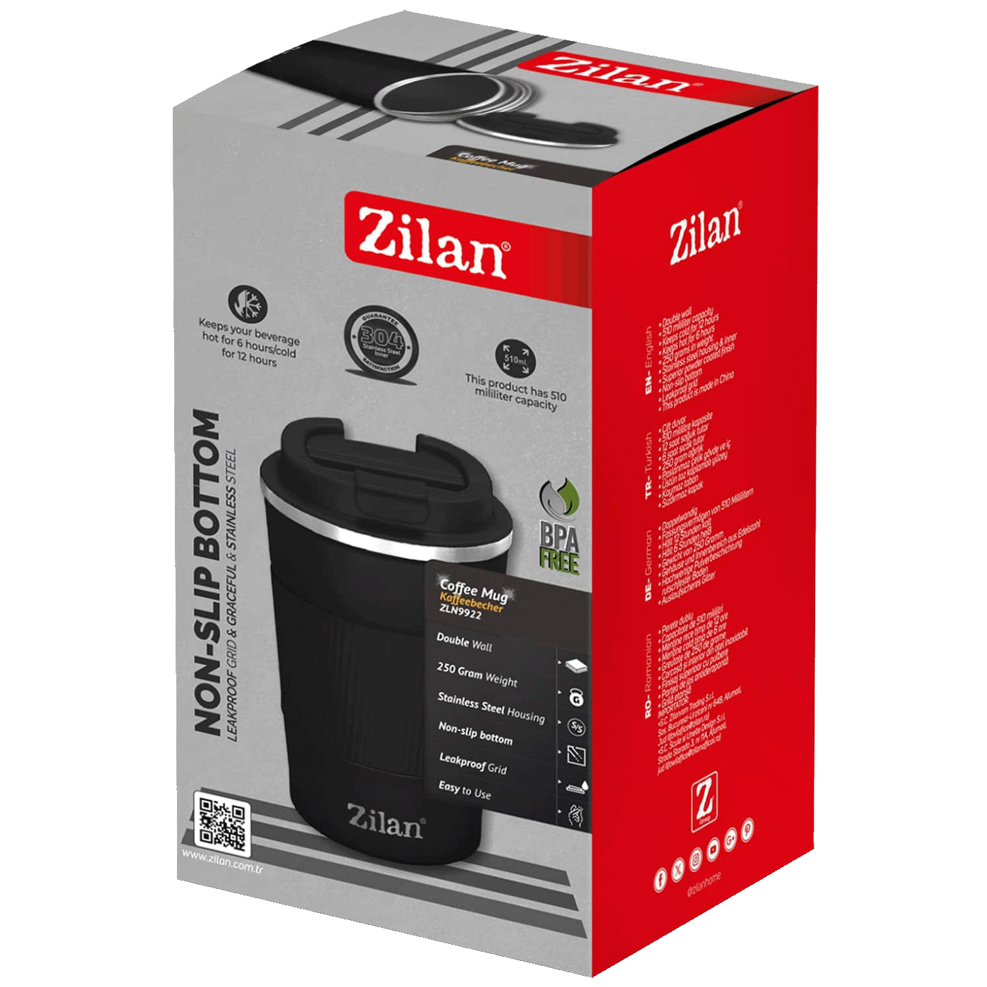 Zilan Termos boca, 510 ml, bijela - ZLN9921