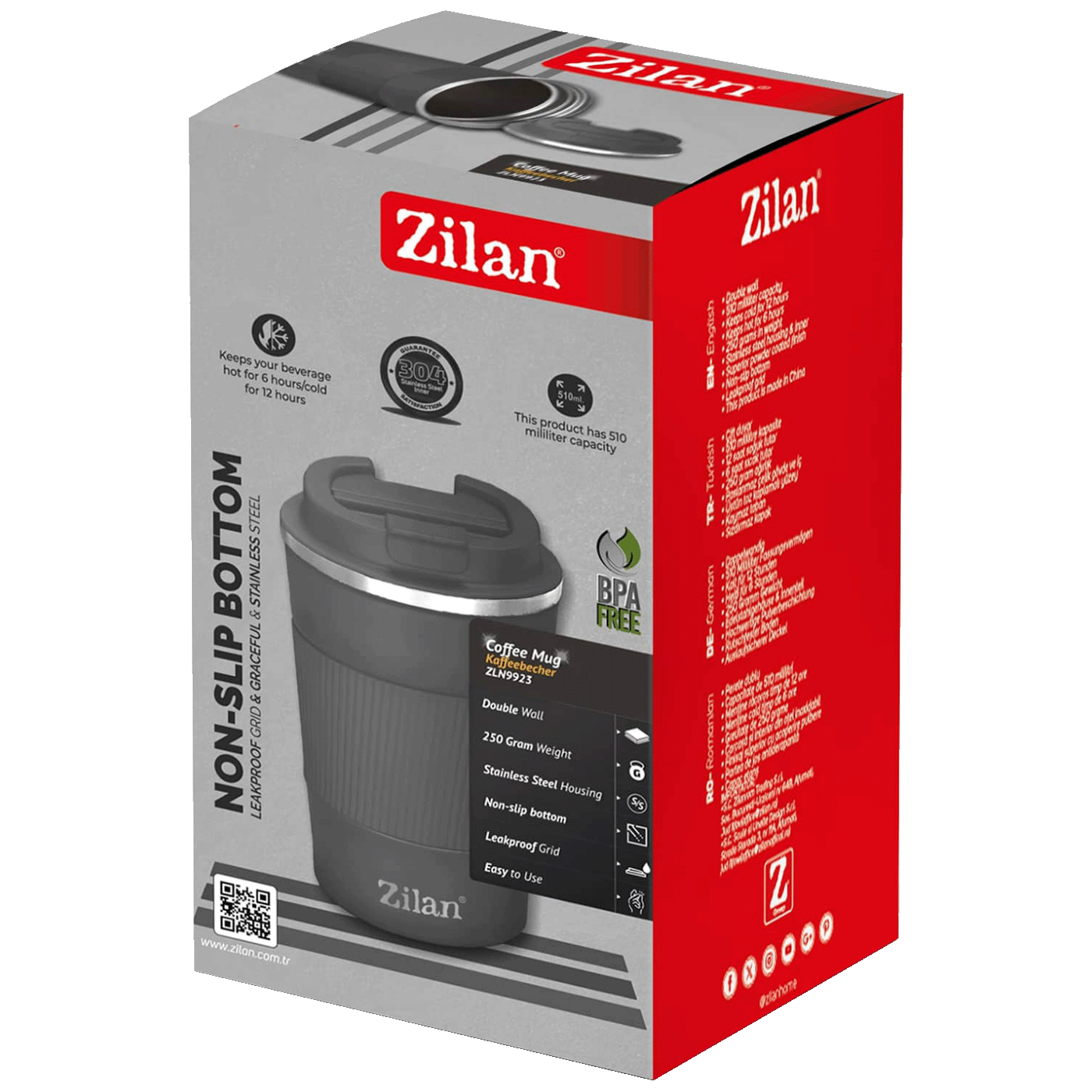 Zilan Termos boca, 510 ml, bijela - ZLN9921
