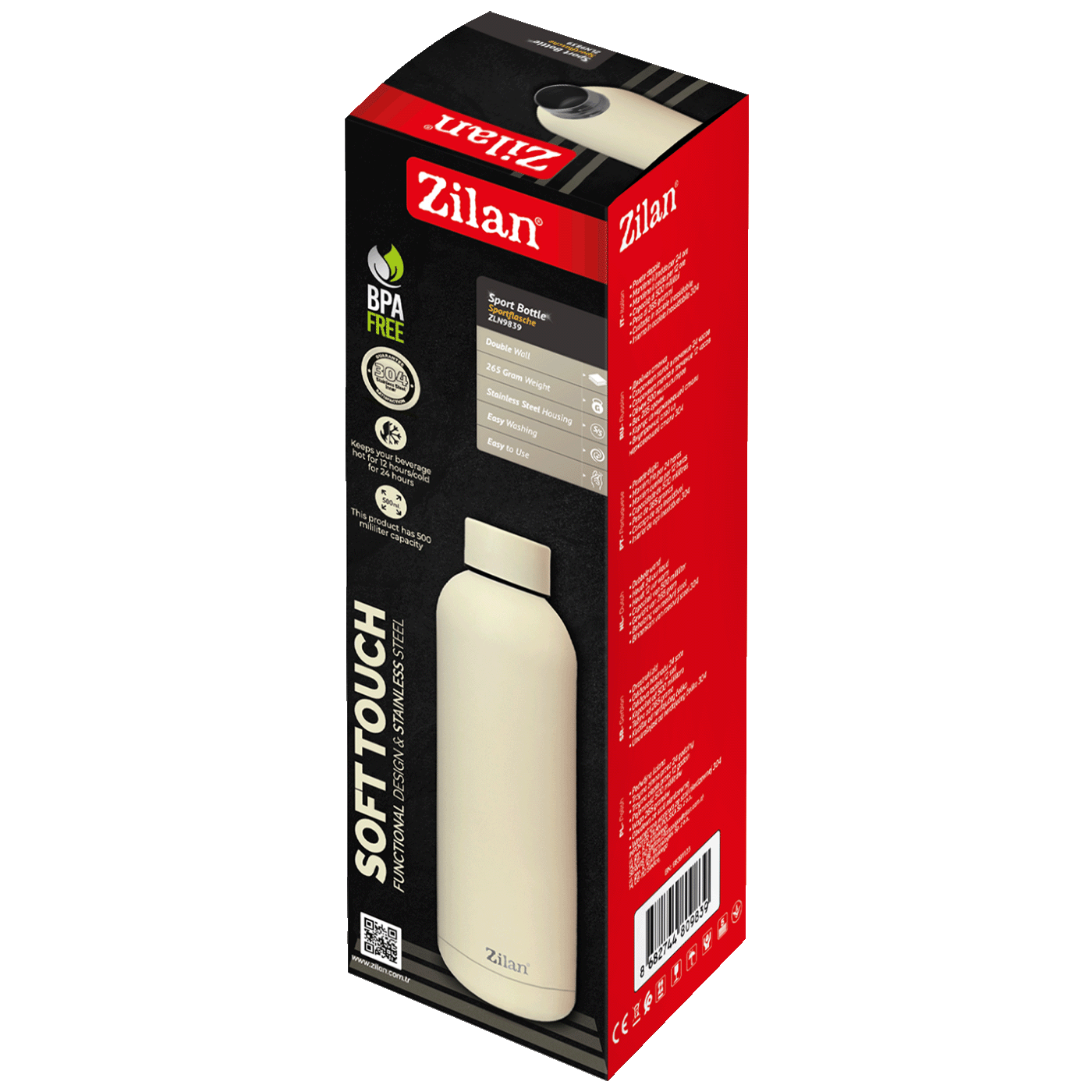 Zilan Termos boca, 500 ml, bijela - ZLN9839