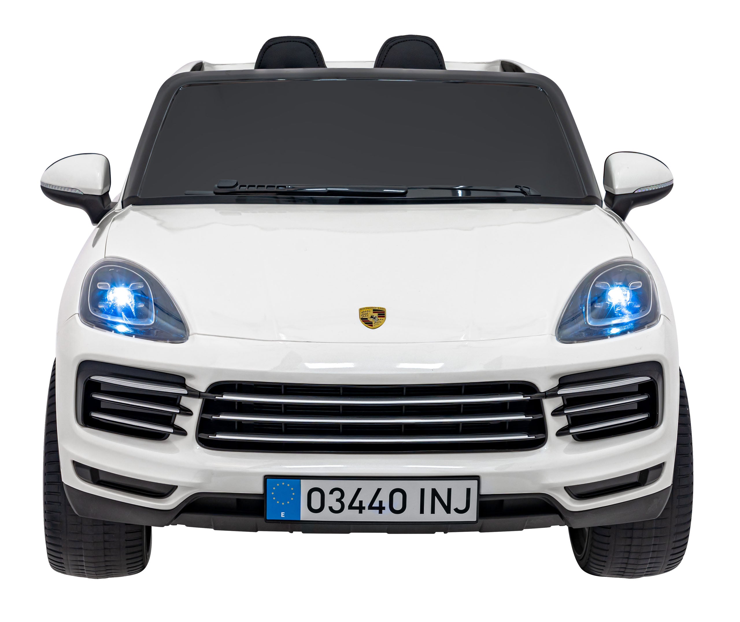 Licencirani auto na akumulator Porsche Cayenne S - bijeli/lakirani