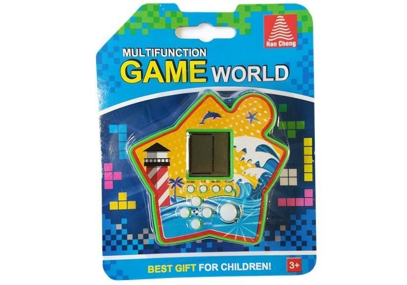 Brick Game Electronic Tetris Portable Star