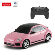 Licencirani auto na daljinsko upravljanje Volkswagen Beetle 1:24 RASTAR - roza