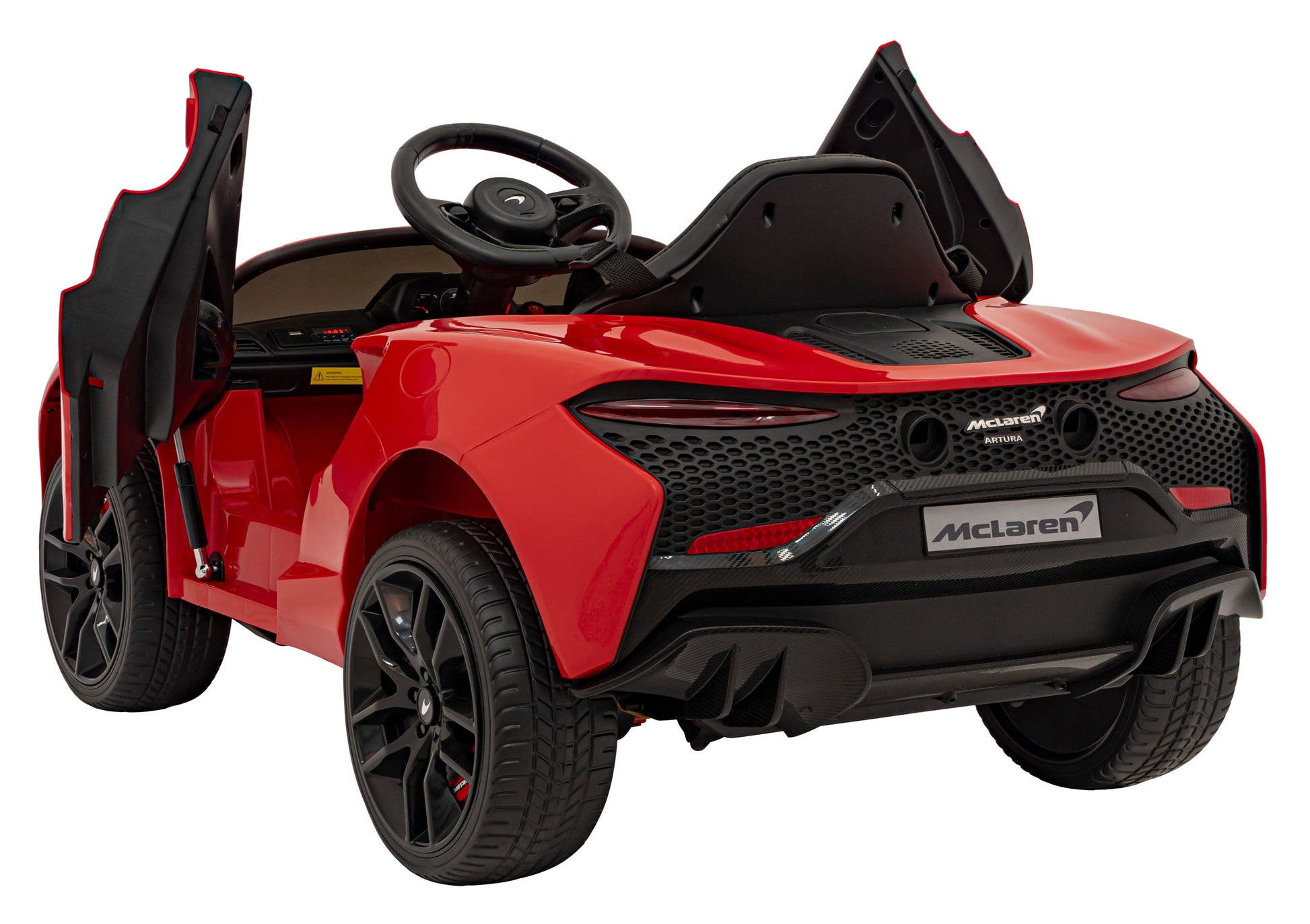 Licencirani auto na akumulator Mclaren Artura - crveni