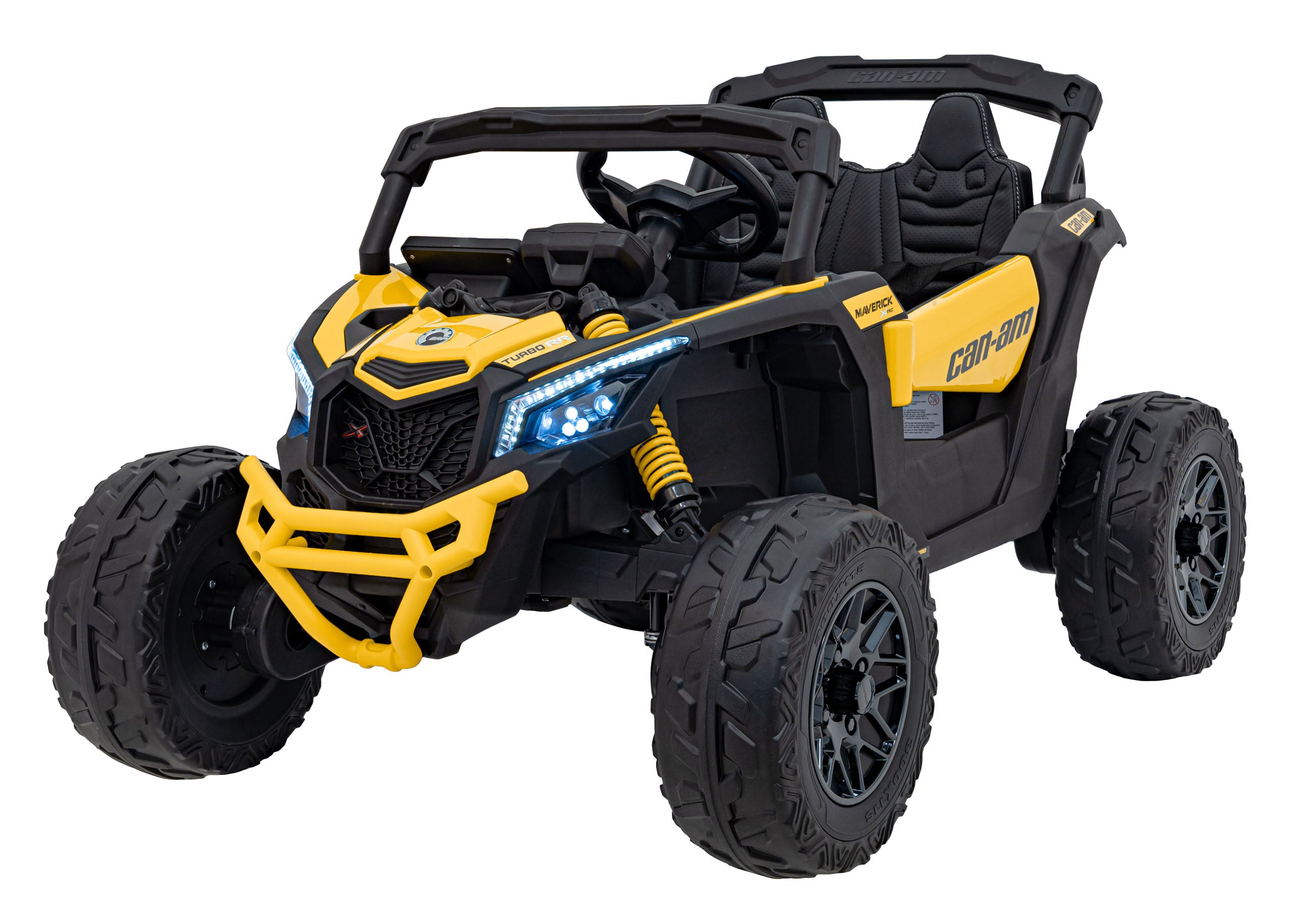Buggy na akumulator ATV CAN-AM Maverick 4×4 – žuti