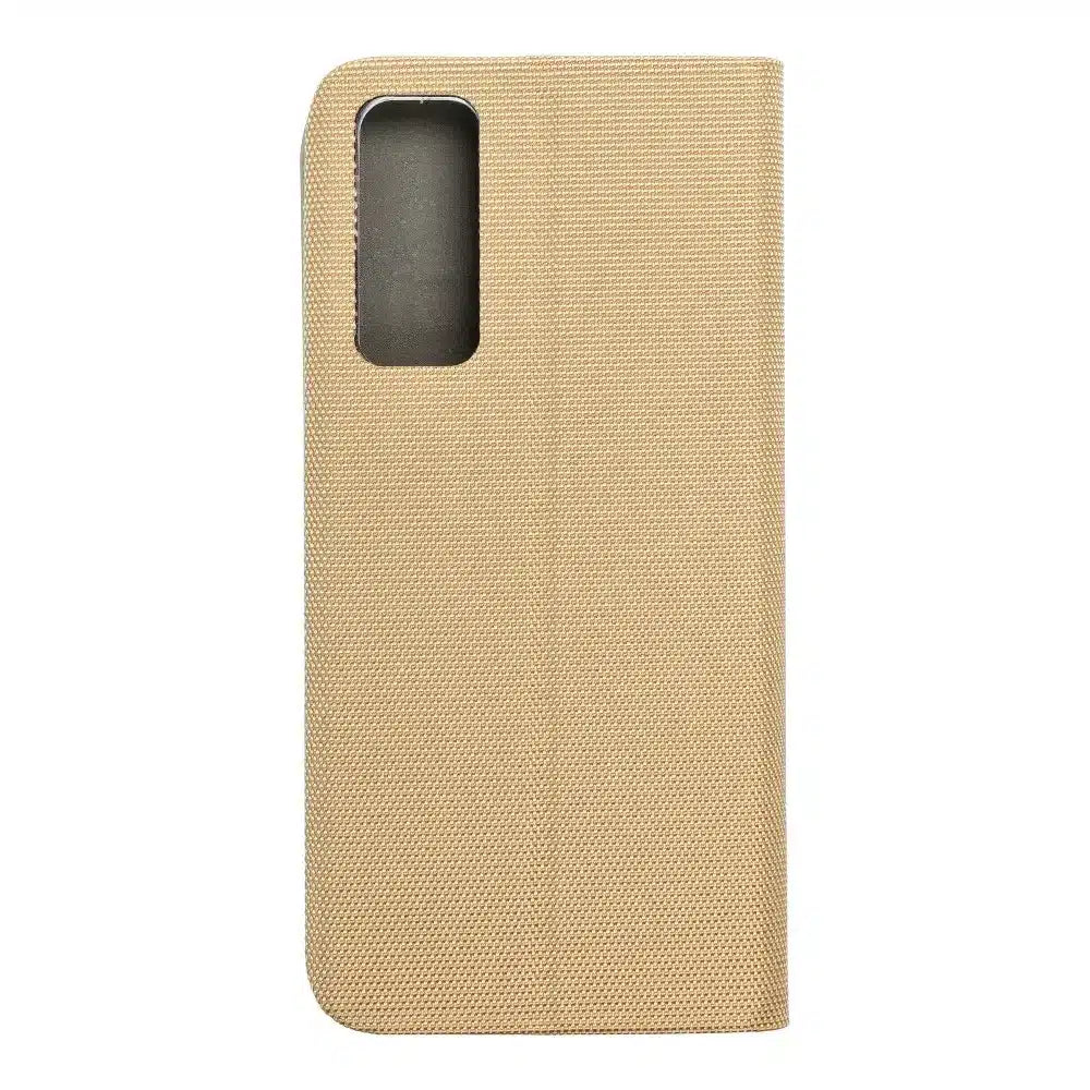 SENSITIVE Book preklopna maska za HUAWEI P Smart 2021 zlatna
