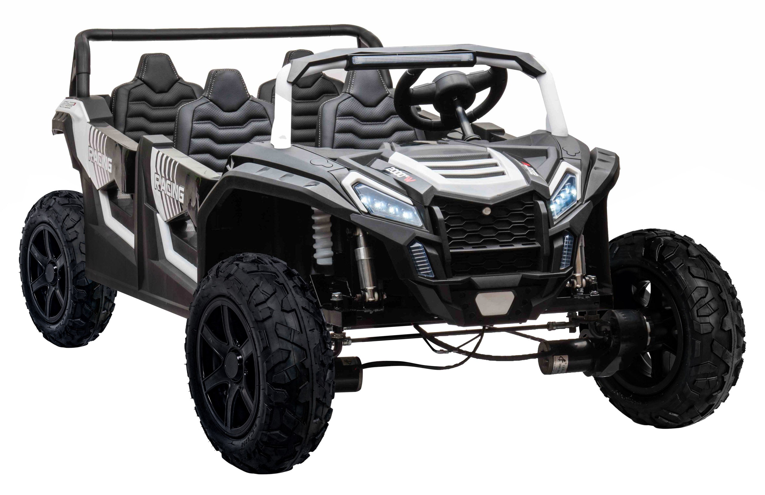 Buggy na akumulator za 4 osobe ATV RACING UTV2000 4x4 - bijeli