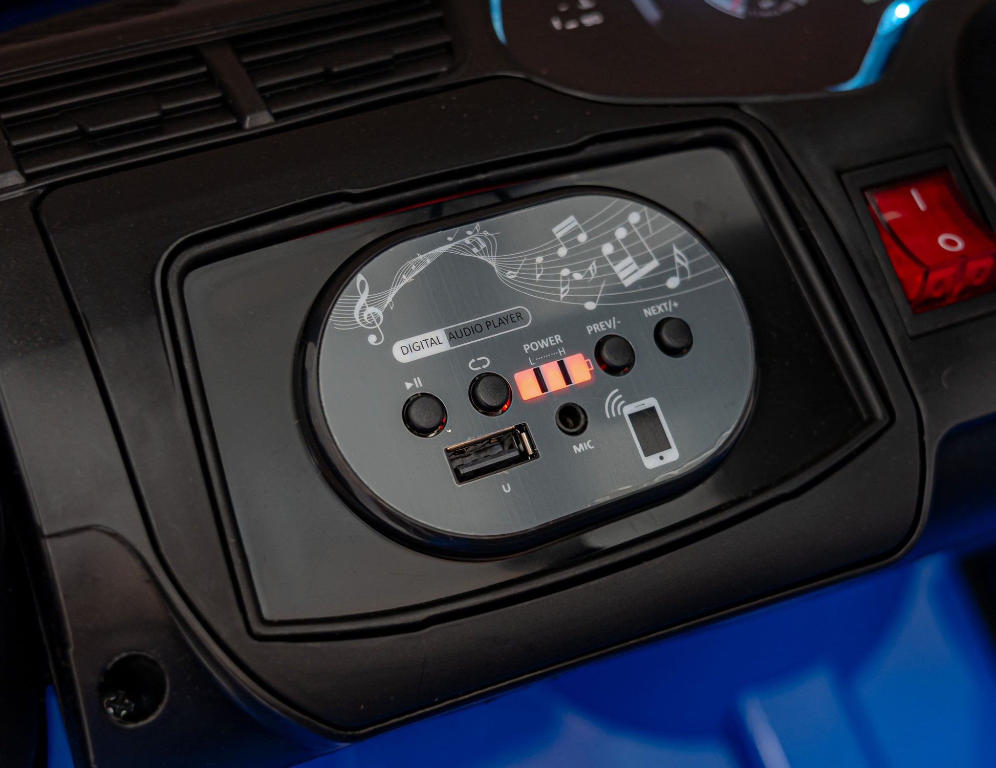 Licencirani auto na akumulator Audi Q7 NEW LIFT - plavi