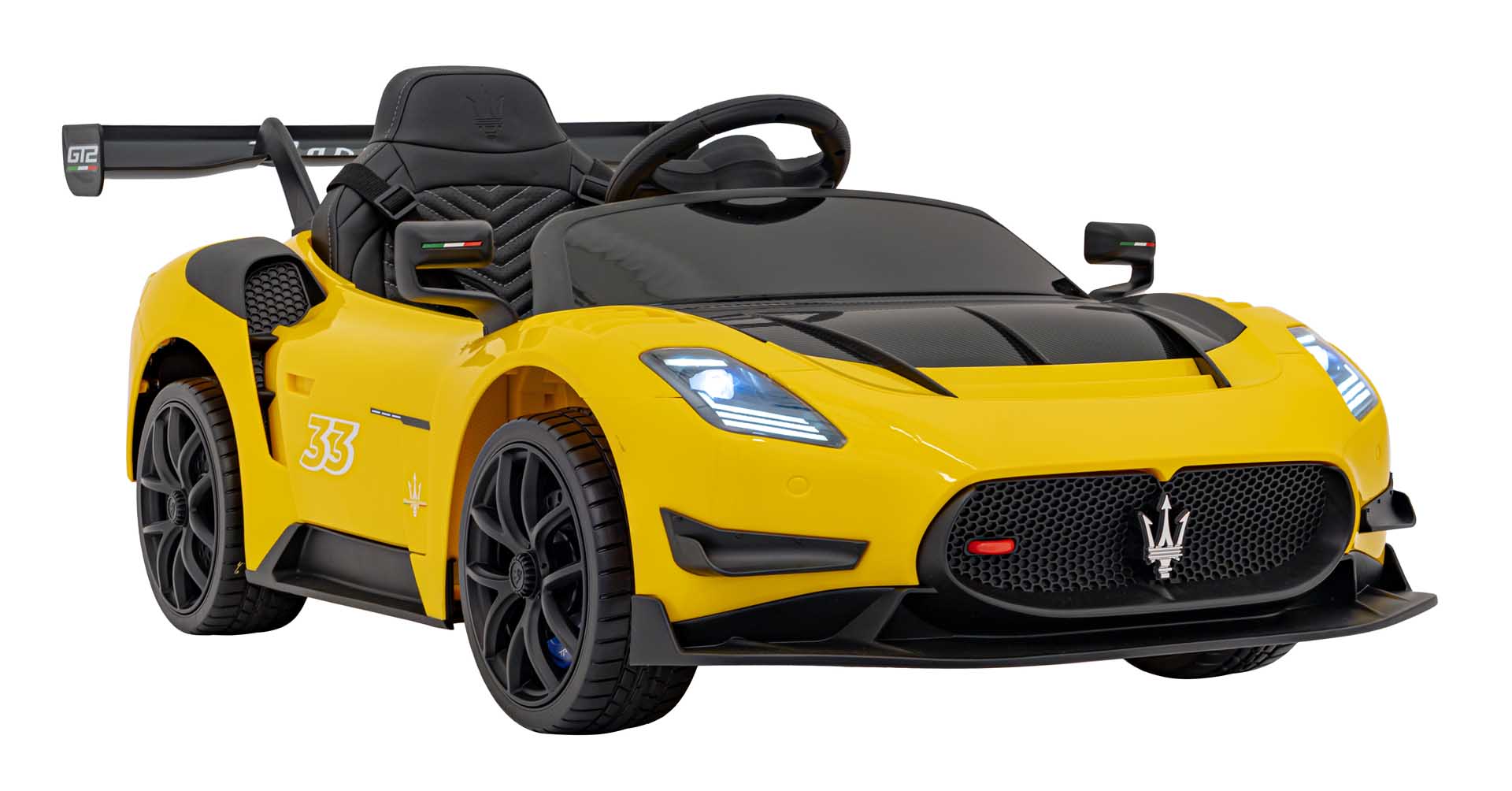 Licencirani auto na akumulator Maserati MC20 GT2 - žuti