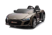 Licencirani auto na akumulator Audi R8 Spyder LIFT - dvosjed - sivi