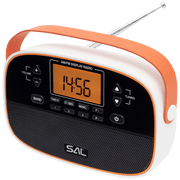 SAL Radio prijemnik, AM / FM, alarm, LCD zaslon - RPR4LCD