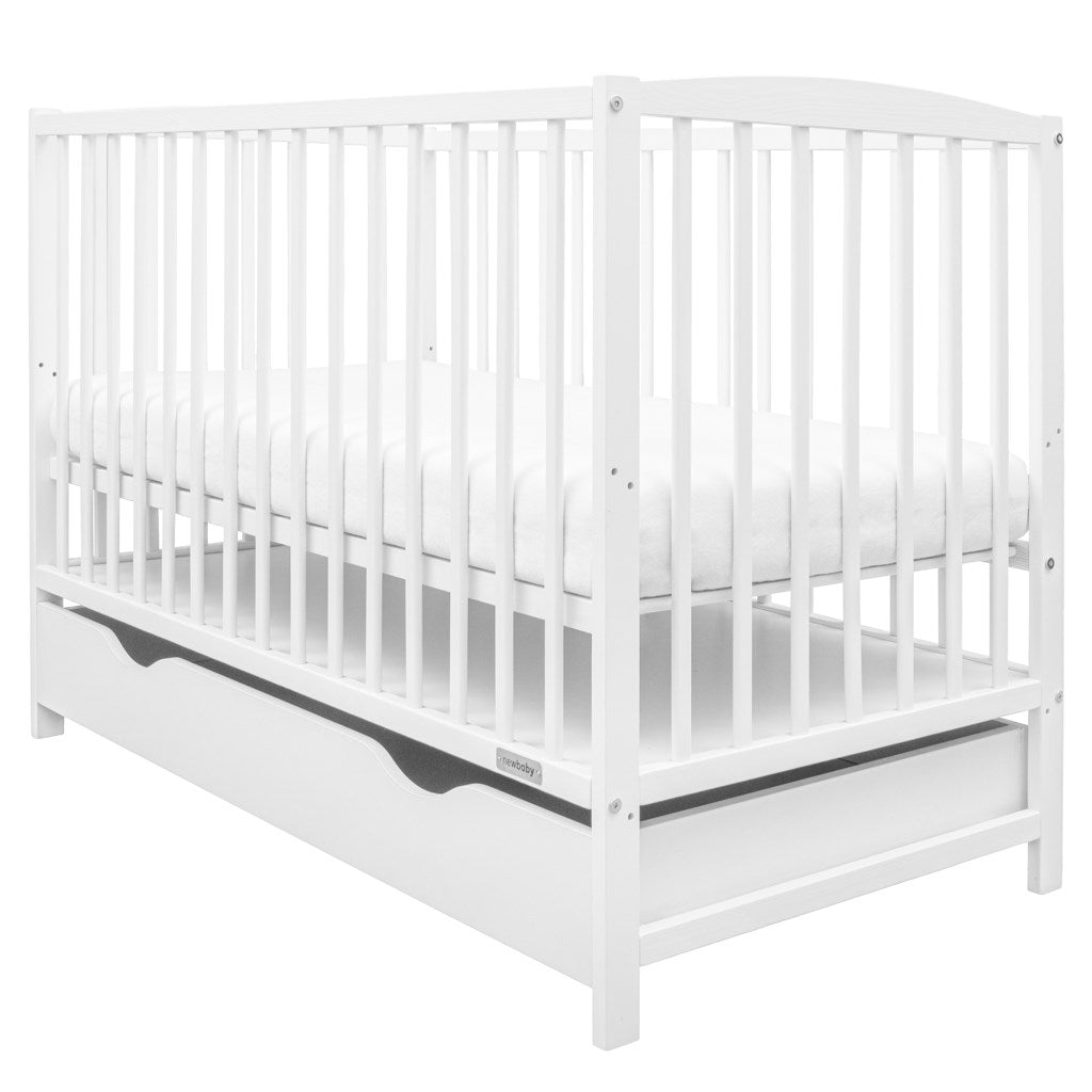 Krevetić Lilly s ladicom white