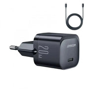 JoyRoom - Zidni punjač (JR-TCF02) - Type-C 20W s kabelom Type-C na Lightning - crni
