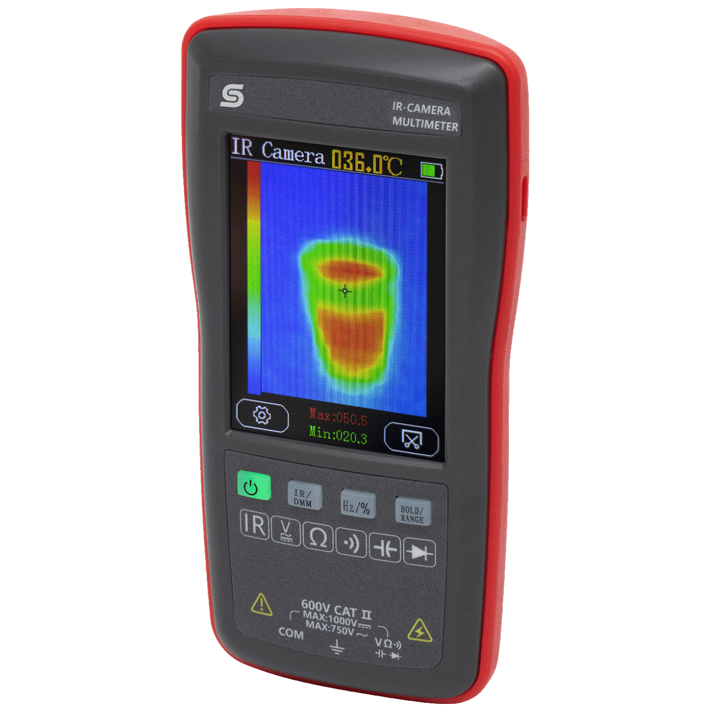SMA Digitalni mjerni instrument, termalna kamera, 2.8" TFT LCD - SMAIRCAM