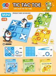 Tic Tac Toe Logic Game MINI Frog Version