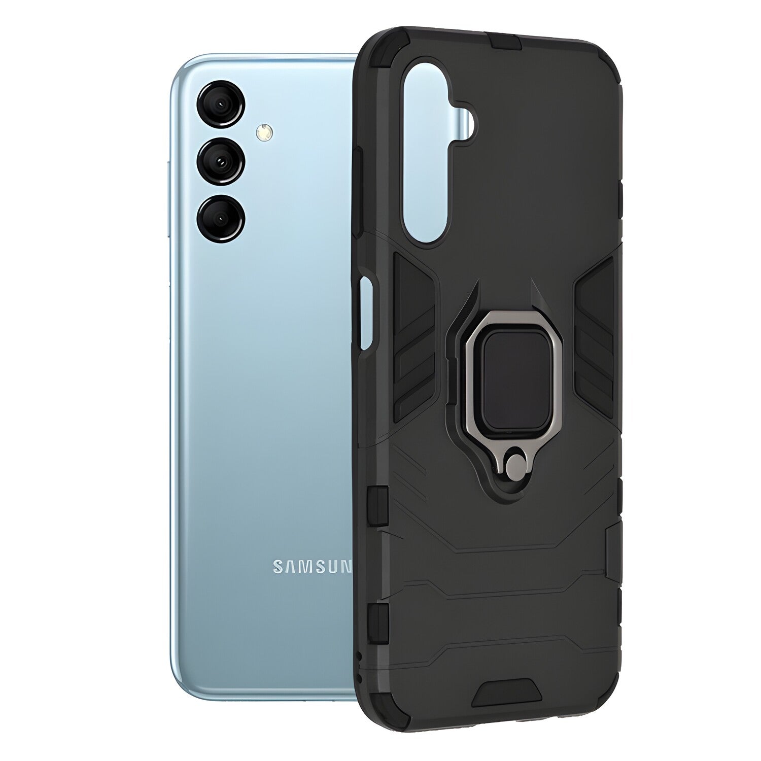 Otporna futrola Ring Armor Case za Samsung Galaxy M14 - Crna KP27960