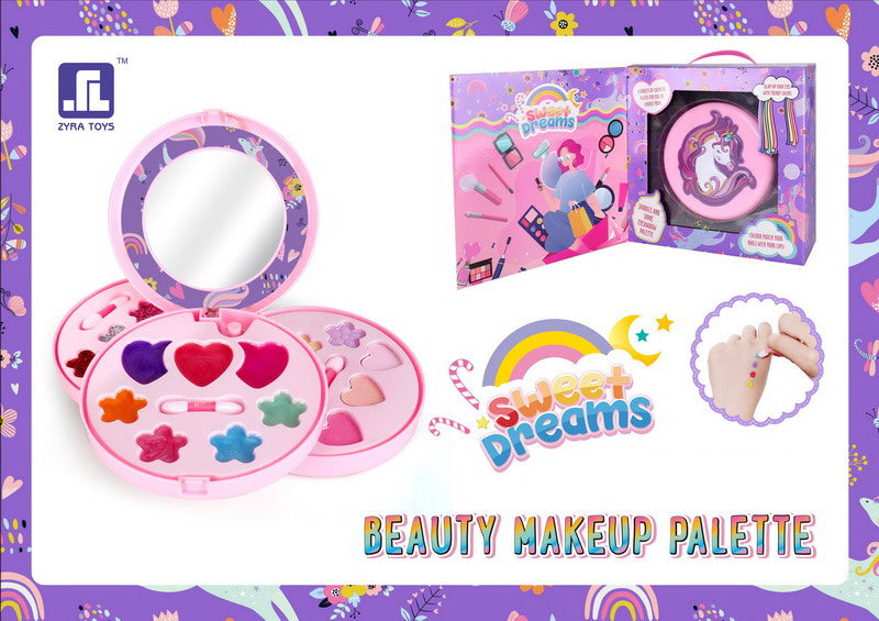 Dječji set za šminkanje Unicorn - ljubičasti