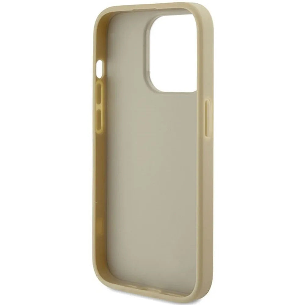 Original GUESS Hardcase GUHCP15XHG4SGD futrola za iPhone 15 PRO MAX (Fixed Glitter Big 4G / gold)