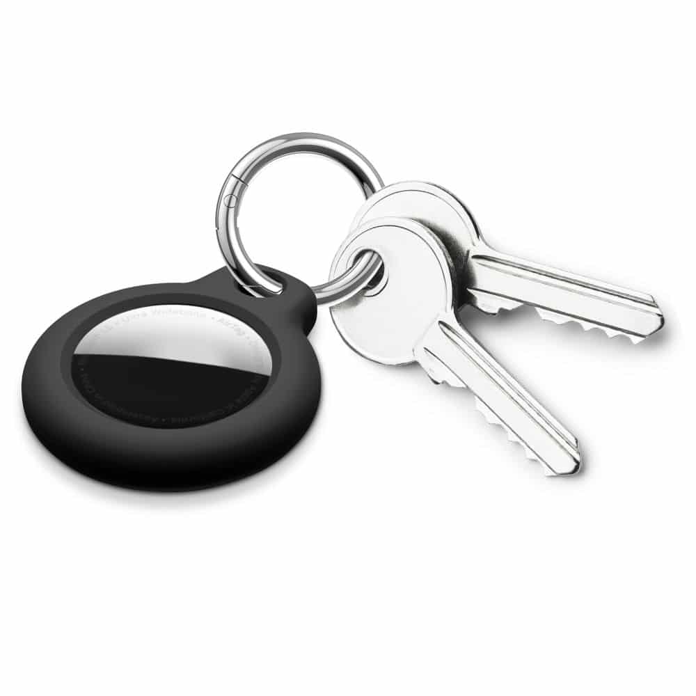 TECH-PROTECT ČVRSTE ZAŠTITNE APPLE AIRTAG 1/2 TORBICE - 4 KOMADA crne