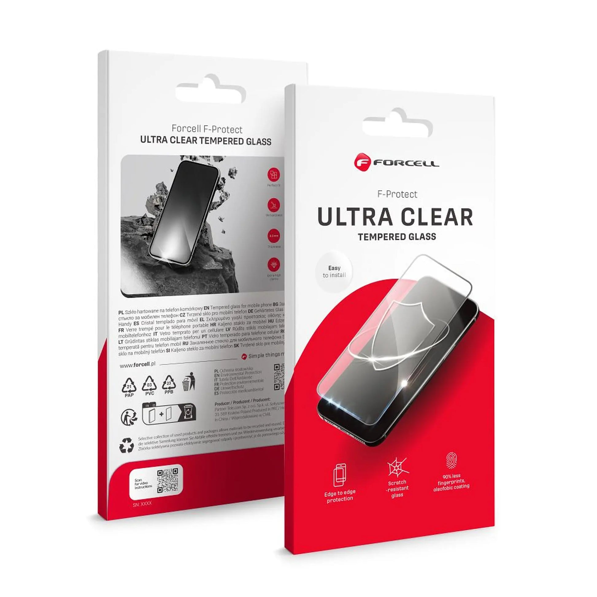 Kaljeno staklo za Xiaomi Redmi Note 13 5G / Redmi Note 13 PRO 5G Forcell Ultra Clear Glass