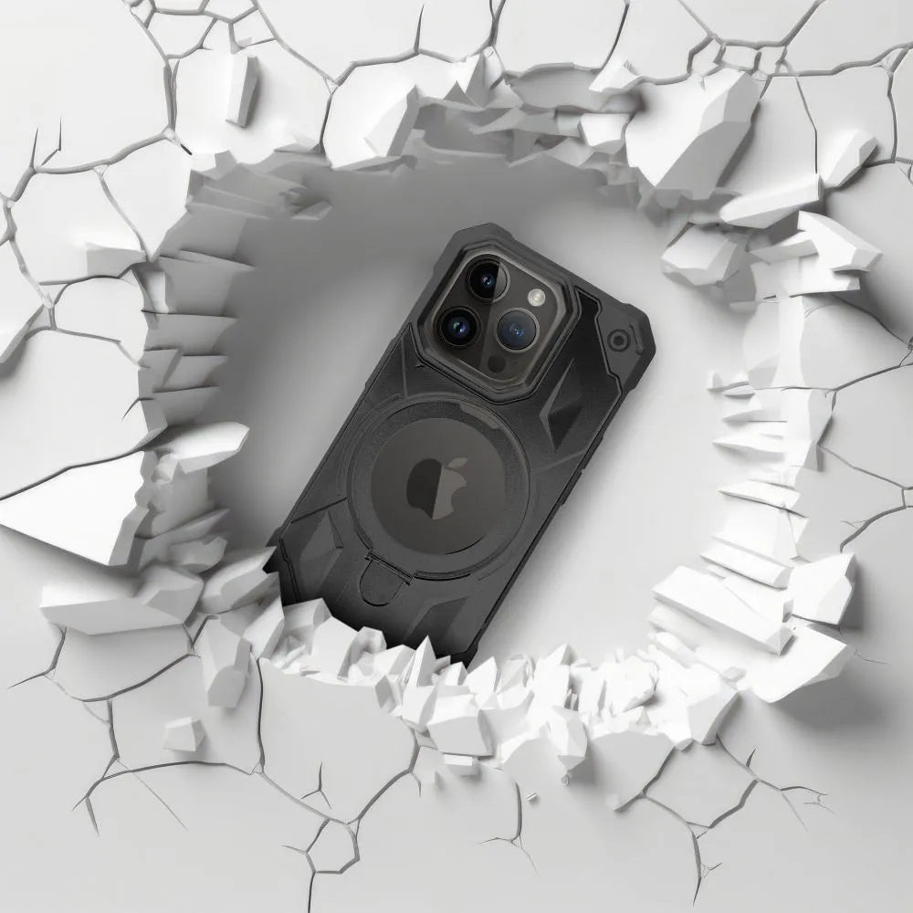 Armor Mag Cover maska kompatibilna s MagSafe za iPhone 15 crna