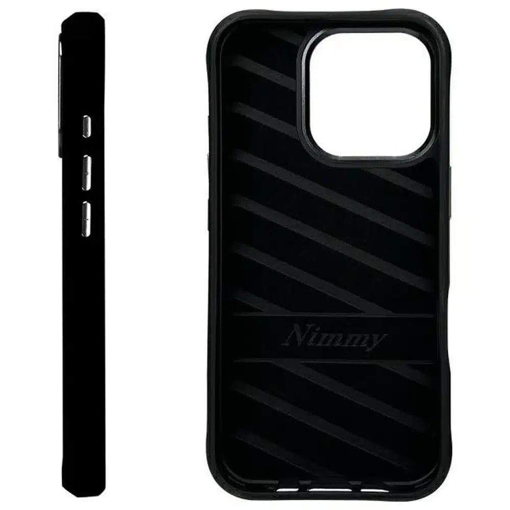 NIMMY BIG EYED PET 2.0 maskica s motivom pande za iPhone 16 Pro Max crna