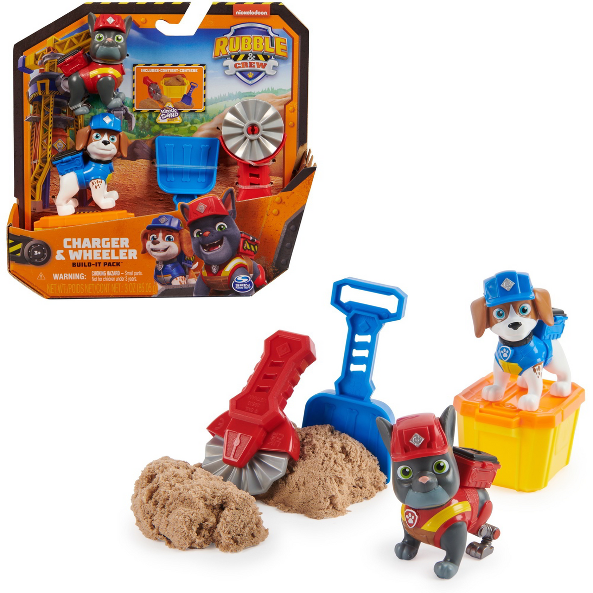 Rubble & Crew Charger and Wheeler Build-It Pack