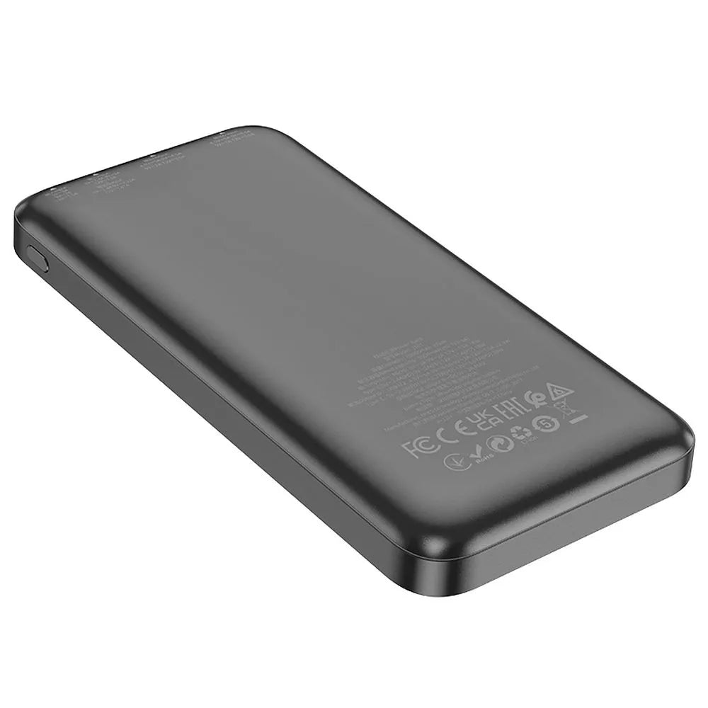 HOCO power bank 10000mAh PD QC 3A 22.5W J101 crni