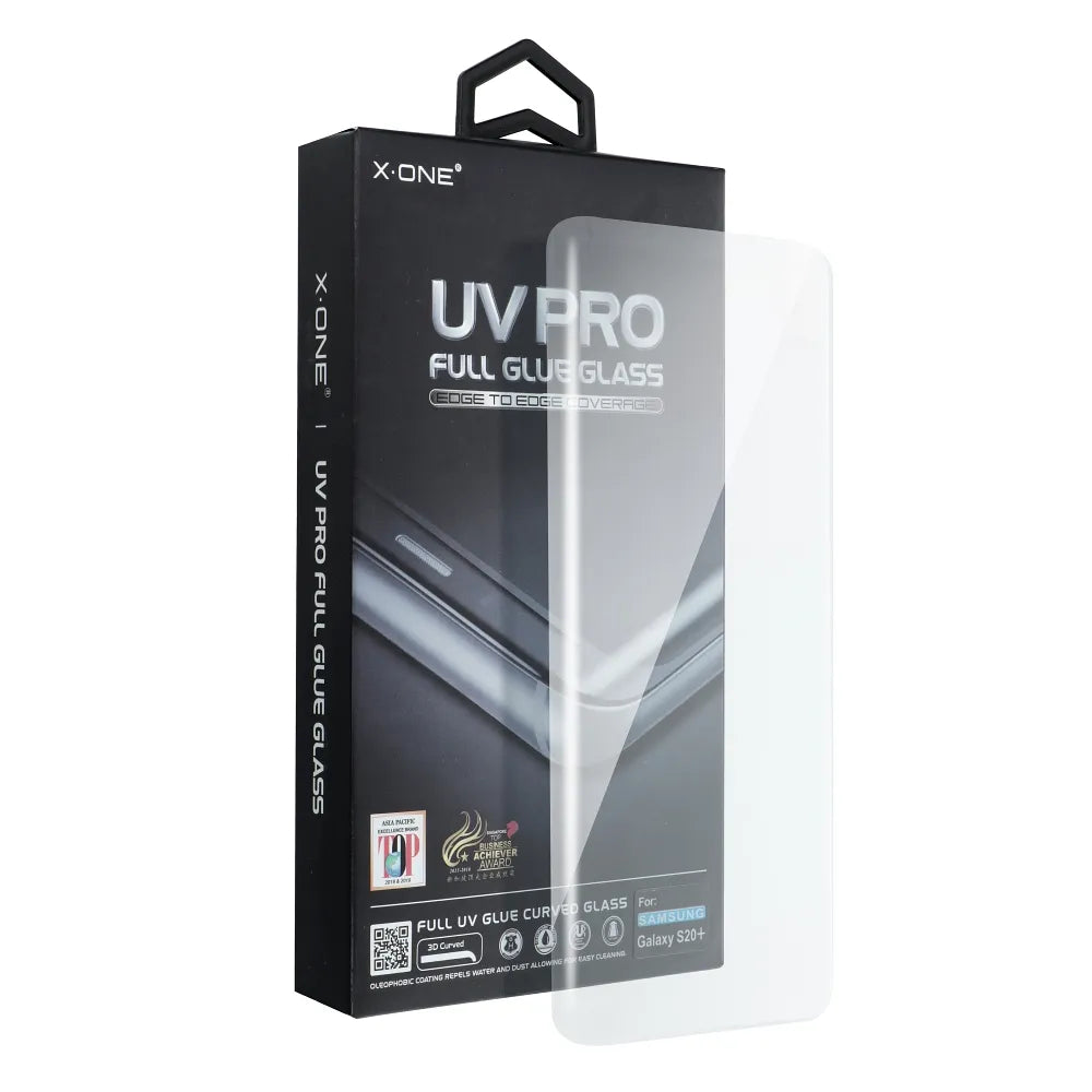 X-ONE UV PRO kaljeno staklo - za Samsung Galaxy S23 Ultra (case friendly) - radi čitač