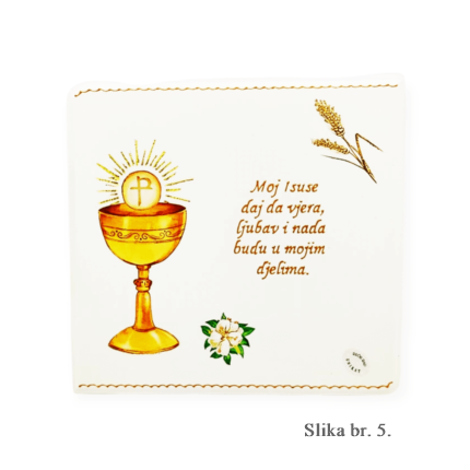 Drvene slike za Prvopričesnike: Unikatni poklon s rukom pisanim duhovnim porukama - 5. - 15713