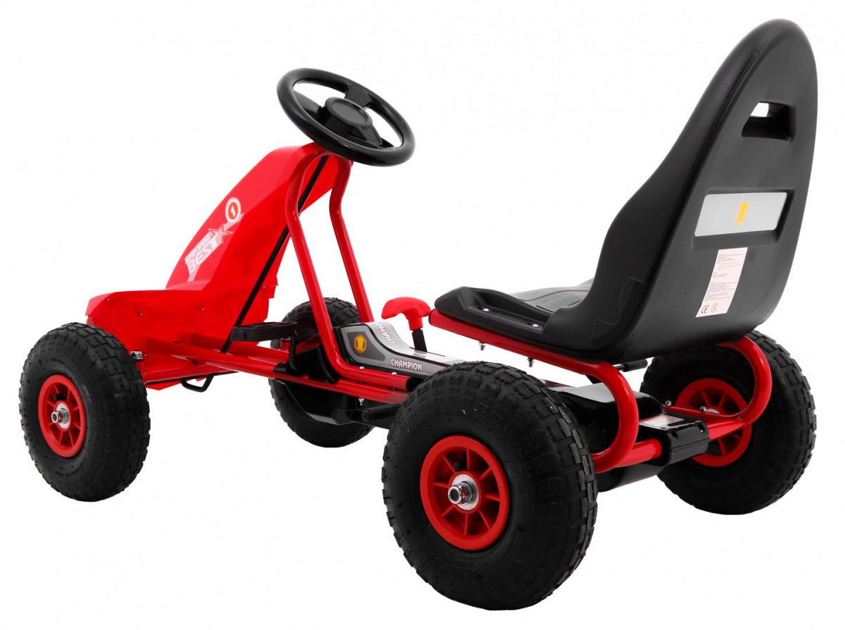 Go-kart na pedale Chamiopn - Crveni
