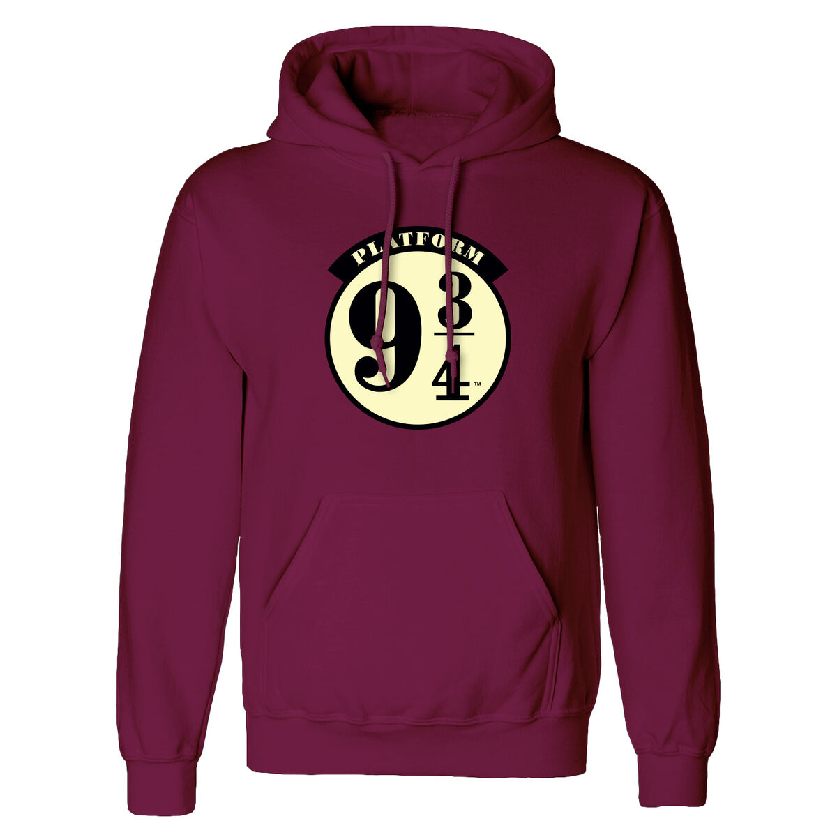Dječja Majica s Kapuljačom Harry Potter Platform 9 and 3 Quarters Bordo